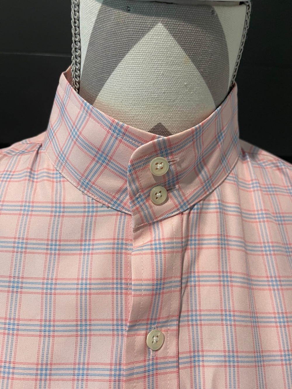 The Tailored Sportsman Plaid Equestrian Button Down Shirt Size 6
